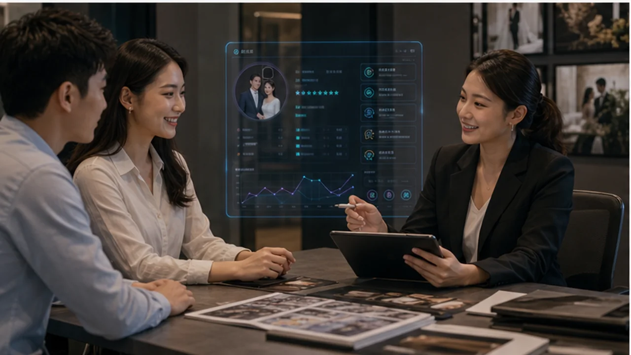 拾光婚禮顧問 產業情境圖 作品圖